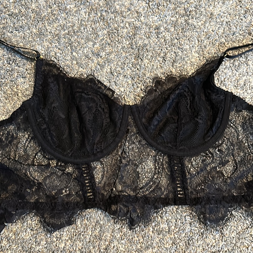 Black Lace SHEIN Bra. Women’s size X-Large